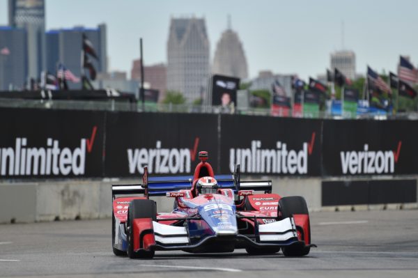 Alexander Rossi a Detroit