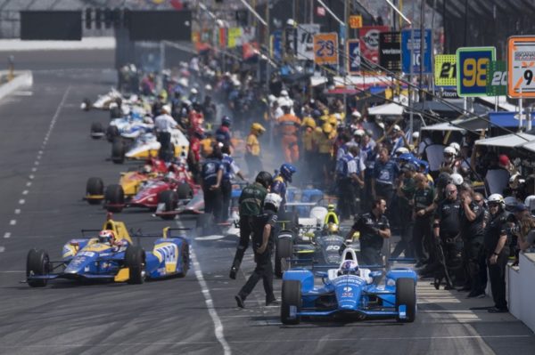 Pit stop Indy