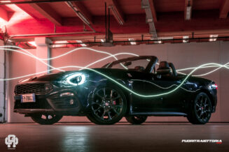 La Abarth 124 Spider in 18 scatti: ecco la photogallery della nostra prova