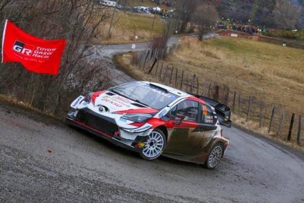 Rally Montecarlo, il bilancio dopo la PS 11: Evans vola in testa, Neuville perde terreno