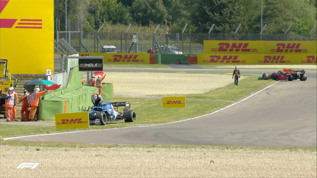 F1, FP1 GP Emilia Romagna 2021