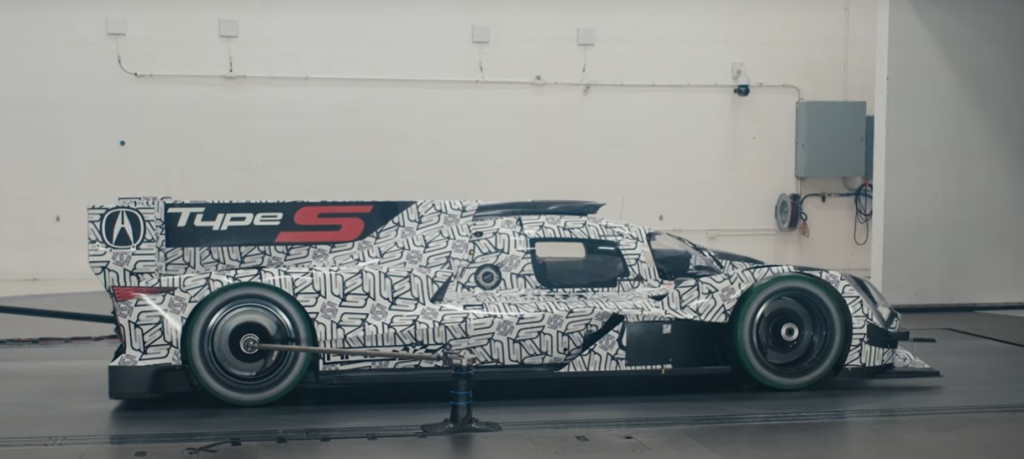 wind tunnel testing Acura ARX-06