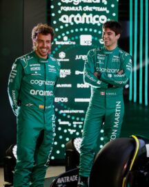 Aston Martin presenta la nuova AMR23 di Alonso e Stroll