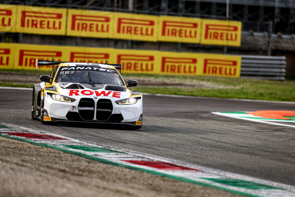 3 Ore di Monza: vince la #98 di Rowe Racing. Lamborghini a podio, ritirato Rossi