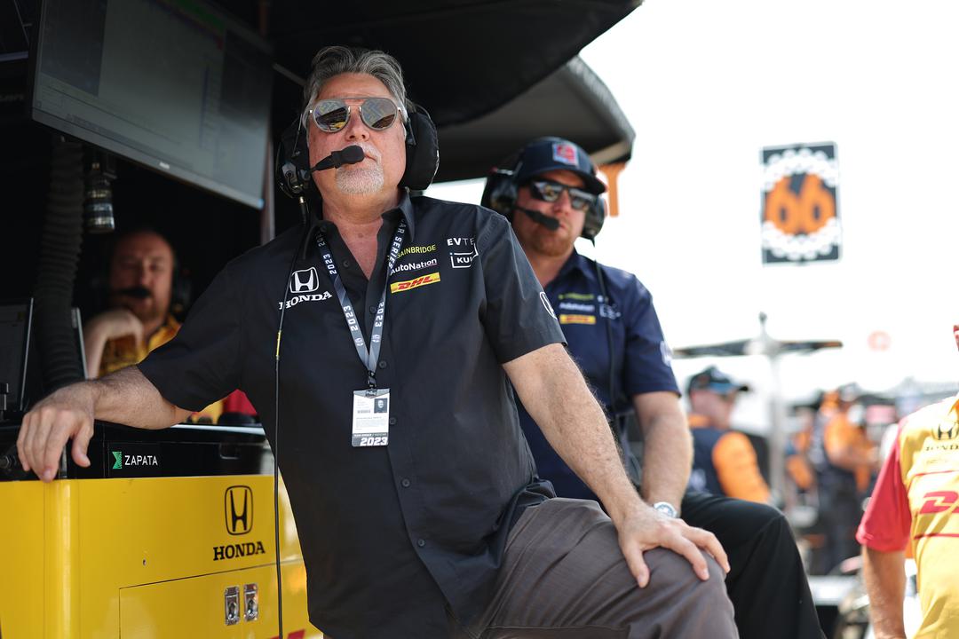 Michael Andretti, uno patron di Andretti Autosport, uno dei papabili nuovi team che vogliono entrare in F1. © Penske Entertainment: Chris Owens