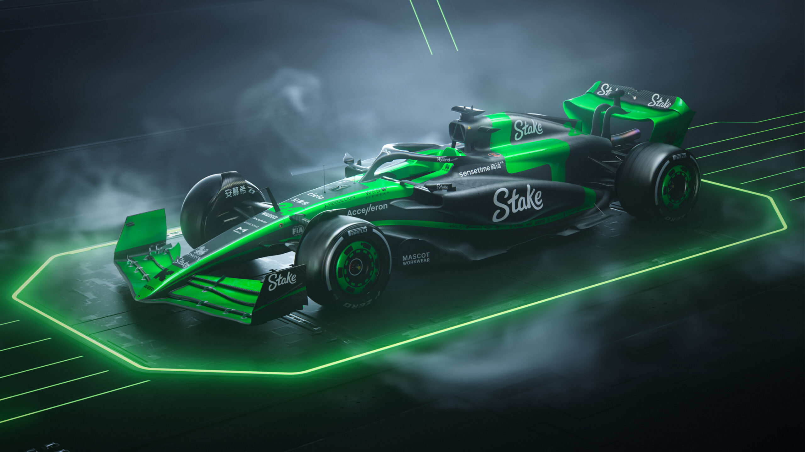 presentazione sauber c44 strake