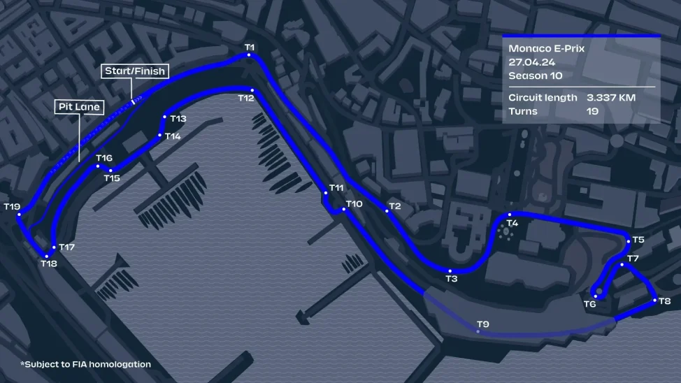 monaco E-Prix di Formula E Guida e orari tv