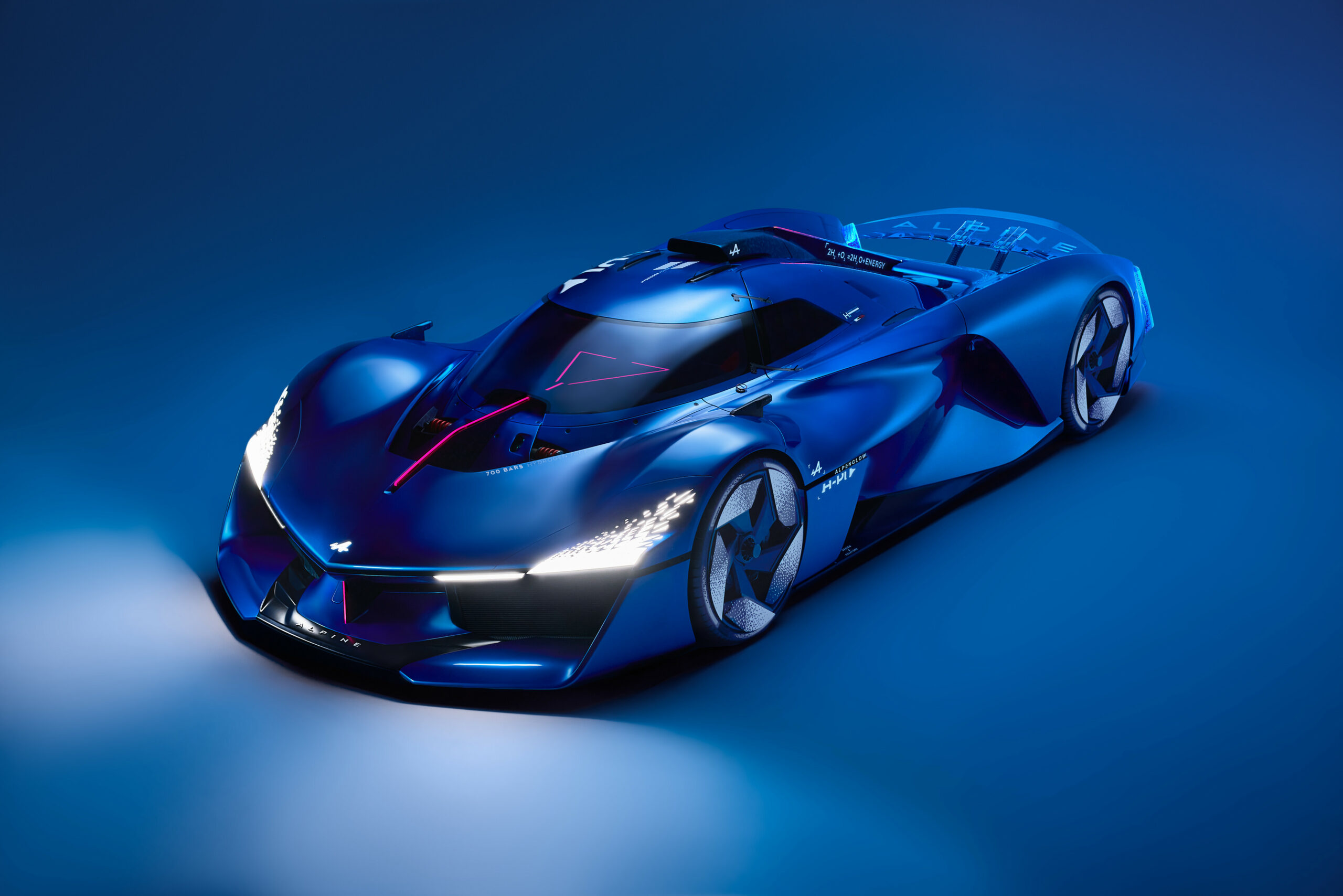 alpine alpenglow prototipo idrogeno