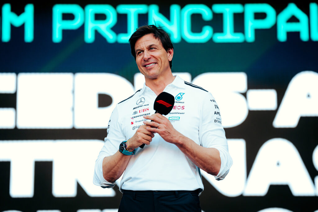 toto wolff le mans mercedes