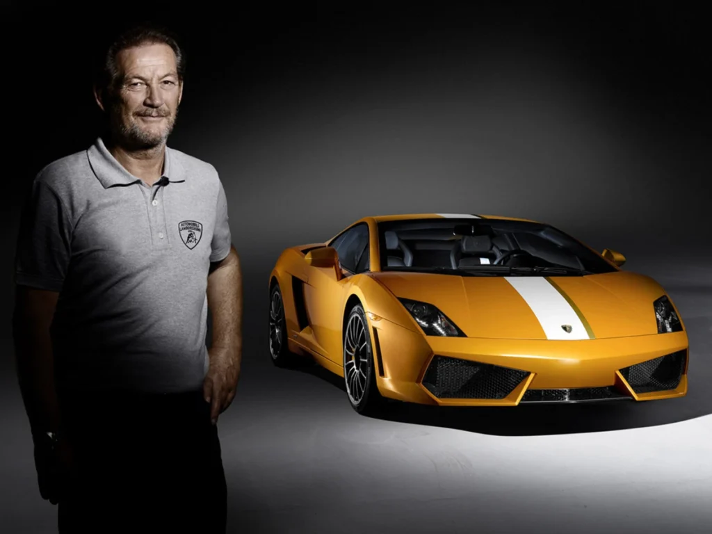 Valentino Balboni collaudatore storico di Lamborghini